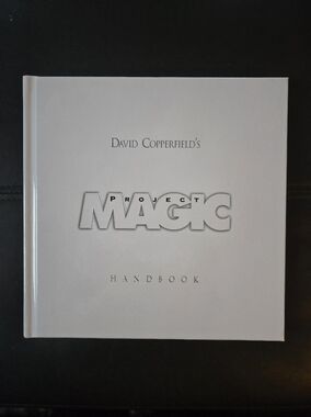 ⭐️David Copperfield's Project Magic Handbook - White Cover⭐️